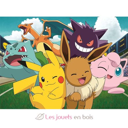 Puzzle Pikachu et les Pokémon 100 pcs N867745 Nathan 2