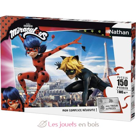 Puzzle Ladybug et Chat Noir 150 pcs N868216 Nathan 1