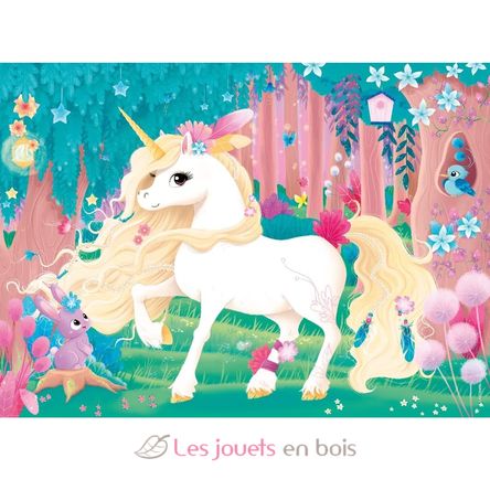 Puzzle Jolie licorne 45 pcs N864560 Nathan 3