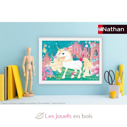 Puzzle Jolie licorne 45 pcs N864560 Nathan 2
