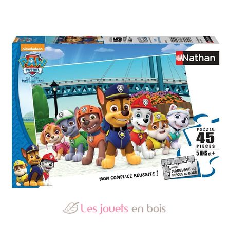 Puzzle Prêts à intervenir Pat'Patrouille 45 pcs N864638 Nathan 1