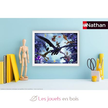 Puzzle L'équipe des dragons 60 pcs N866311 Nathan 3