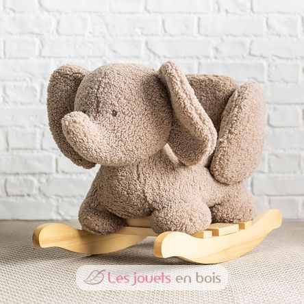 Bascule Teddy l'éléphant taupe NA544016 Nattou 2