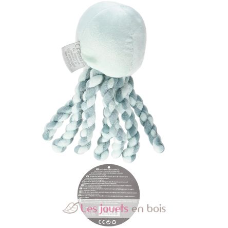 Octopus Poulpe Musical vert de gris NA879255 Nattou 9