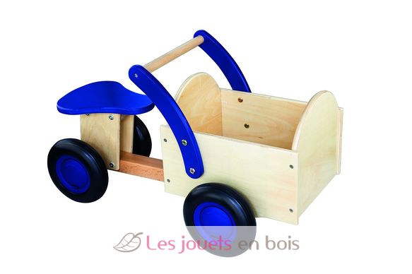 Porteur naturel et bleu NCT-11403 New Classic Toys 1