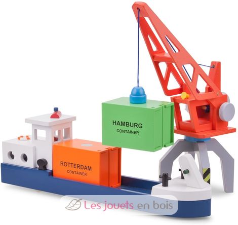 Grue portuaire NCT-10931 New Classic Toys 4