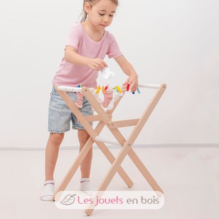 Étendoir à linge en bois NCT18350 New Classic Toys 7