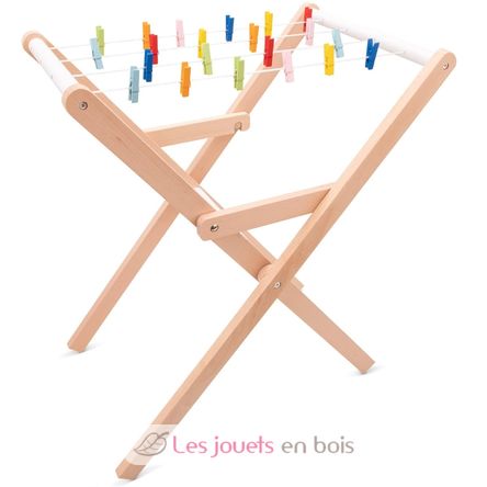 Étendoir à linge en bois NCT18350 New Classic Toys 1