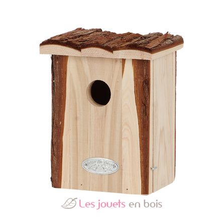 Nichoir roitelet avec toit en écorce ED-NK110 Esschert Design 1