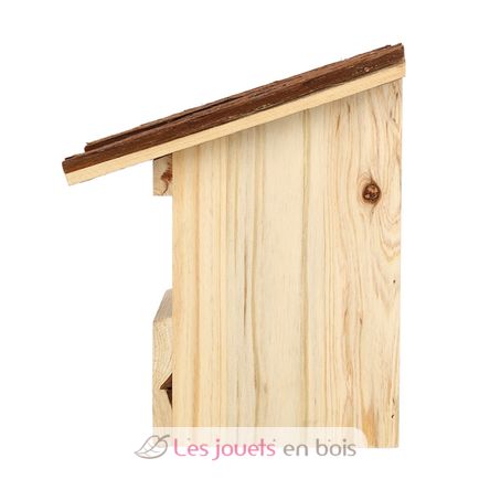 Nichoir rouge gorge avec toit en écorce ED-NK113 Esschert Design 2