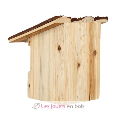 Nichoir rouge gorge avec toit en écorce ED-NK113 Esschert Design 3