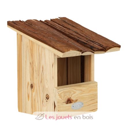 Nichoir rouge gorge avec toit en écorce ED-NK113 Esschert Design 7