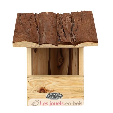 Nichoir rouge gorge avec toit en écorce ED-NK113 Esschert Design 8