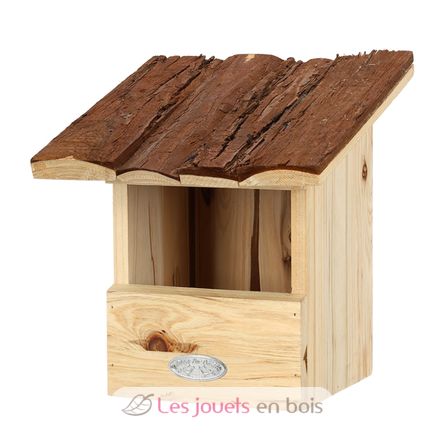 Nichoir rouge gorge avec toit en écorce ED-NK113 Esschert Design 1
