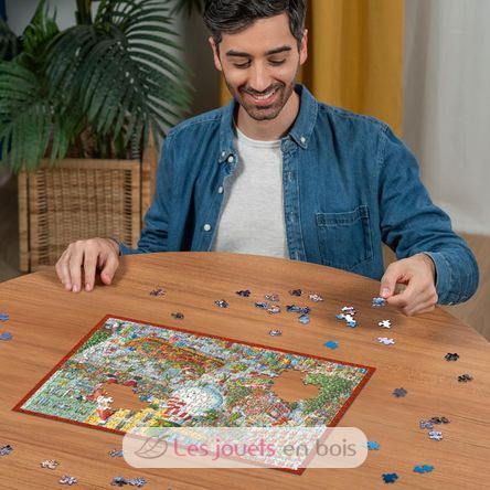 Puzzle Noël arrive 500 pcs RAV12000382 Ravensburger 3