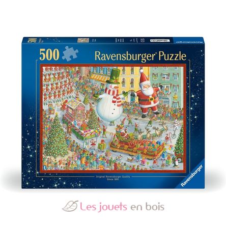 Puzzle Noël arrive 500 pcs RAV12000382 Ravensburger 4