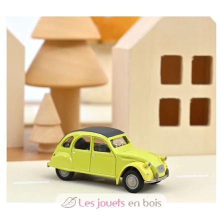 Voiture miniature Citroën 2CV 1978 jaune NO-AMC0191027-JAUNE Norev 3