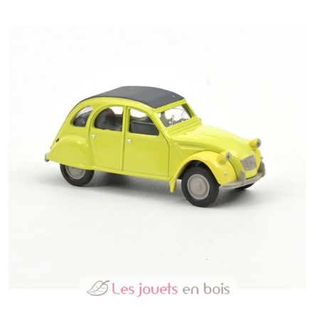 Voiture miniature Citroën 2CV 1978 jaune NO-AMC0191027-JAUNE Norev 4