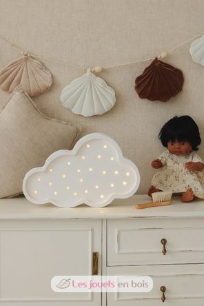 Lampe Veilleuse Nuage Blanc LL017-001 Little Lights 12