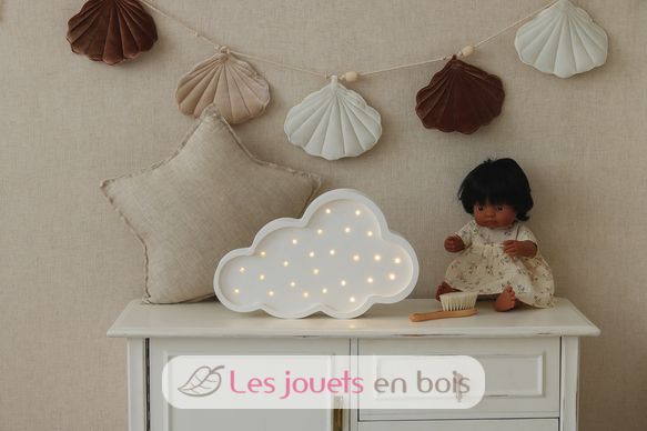 Lampe Veilleuse Nuage Blanc LL017-001 Little Lights 11