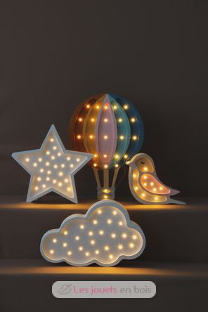 Lampe Veilleuse Nuage Blanc LL017-001 Little Lights 7