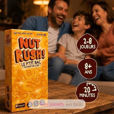 NUT RUSH ! jeu d'ambiance GI-OLNUT Gigamic 4