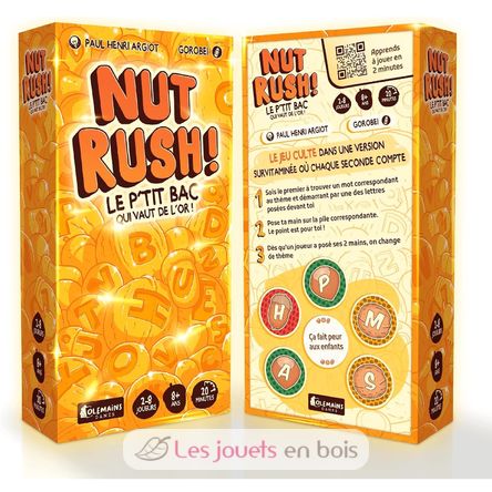 NUT RUSH ! jeu d'ambiance GI-OLNUT Gigamic 2