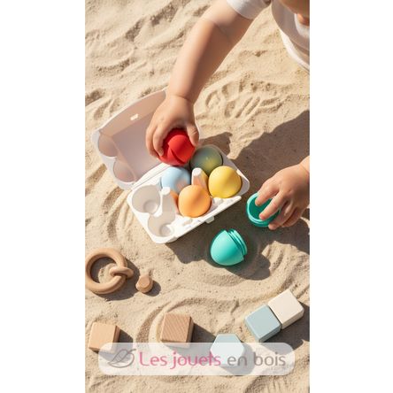 Œufs de bain en silicone LL053-001 Little L 5