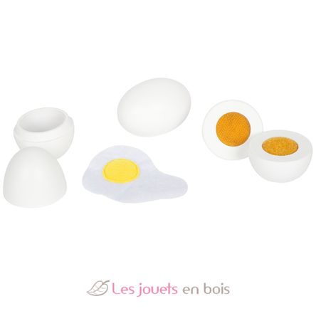 Boite de 6 œufs en bois LE12844 Small Foot company 5