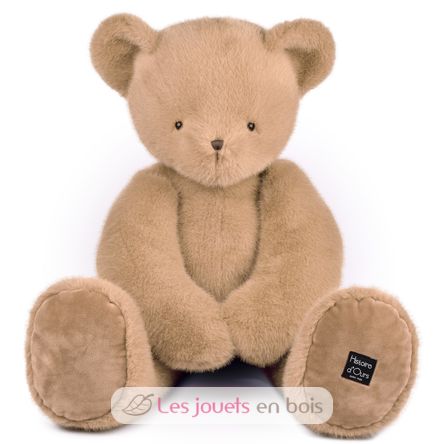 Ours en peluche miel amande 80 cm HO3394 Histoire d'Ours 1