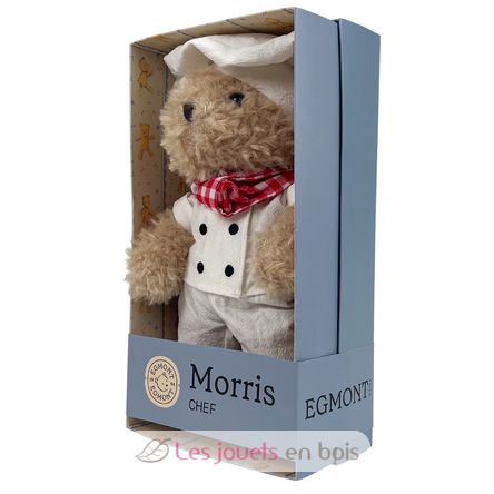 Ours en peluche Morris le chef cuisinier EG130624 Egmont Toys 2