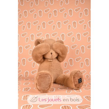 Ours en peluche praline cacahuète 80 cm HO3393 Histoire d'Ours 7
