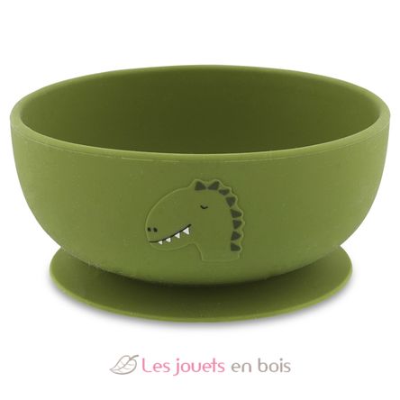 Bol en silicone avec ventouse Mr Dino TX-96-440 Trixie 1