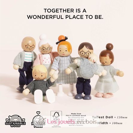 Ma famille de poupées LTV-P053 Le Toy Van 2