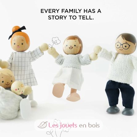 Ma famille de poupées LTV-P053 Le Toy Van 5