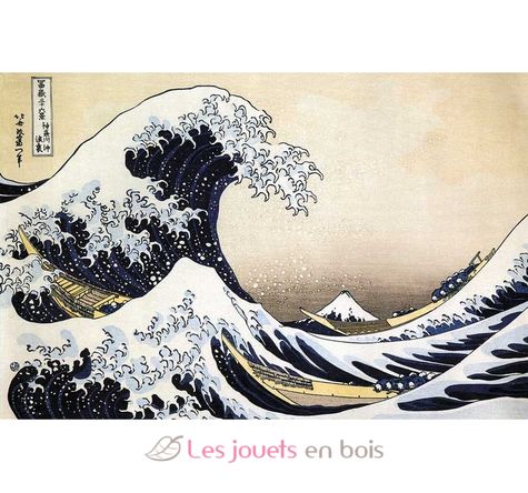 La vague de HOKUSAI W448-24 Puzzle Michèle Wilson 1