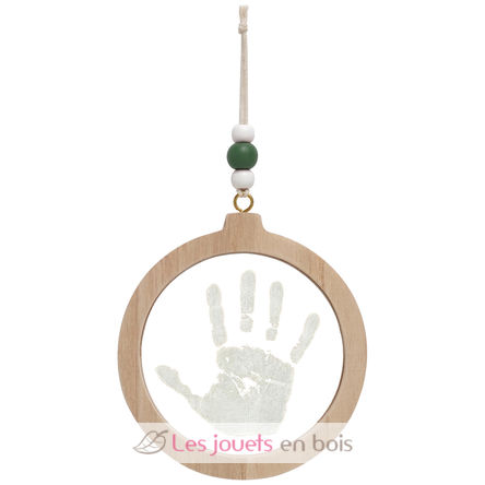 Boule de Noël empreinte transparente PA2710 Vintiun 7