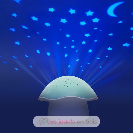 Projecteur d'étoiles Champignon bleu PBB-SP02M-B Pabobo 4