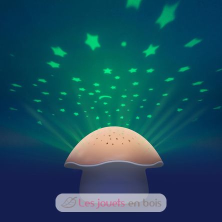 Projecteur d'étoiles Champignon rose PBB-SP02M-P Pabobo 7