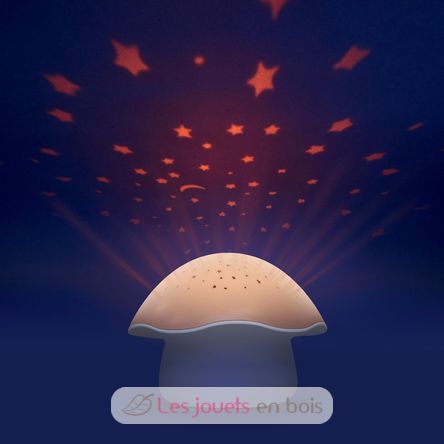 Projecteur d'étoiles Champignon rose PBB-SP02M-P Pabobo 5