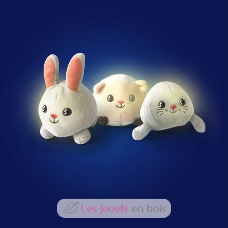 Peluche lumineuse Shakies Lapin PBB-SHAKIES-RABBIT Pabobo 5