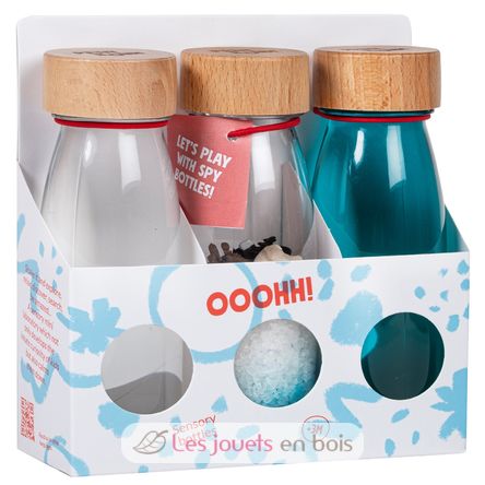 Pack 3 bouteilles sensorielles Ice PB85772 Petit Boum 2