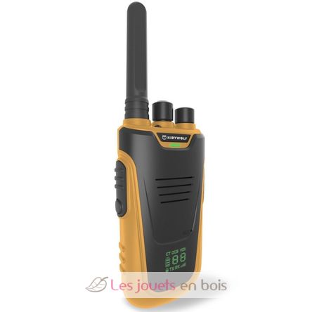 Kidytalk Paire de Talkie Walkie vert orange KW-KIDYTALK-GO Kidywolf 3