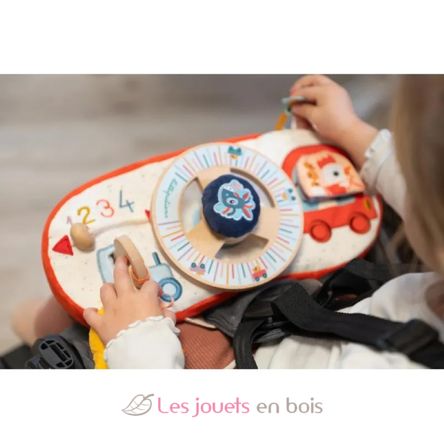 Panneau d'activités En voiture LL83526 Lilliputiens 2
