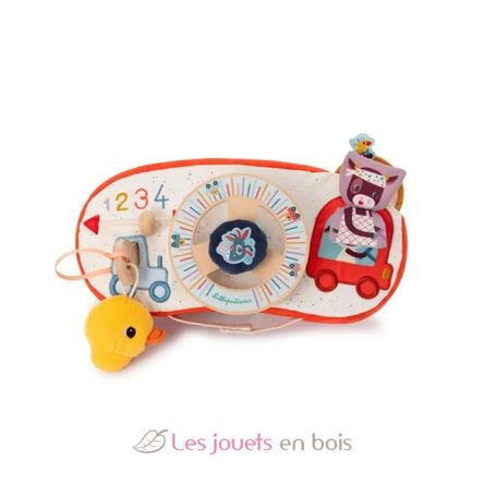 Panneau d'activités En voiture LL83526 Lilliputiens 5