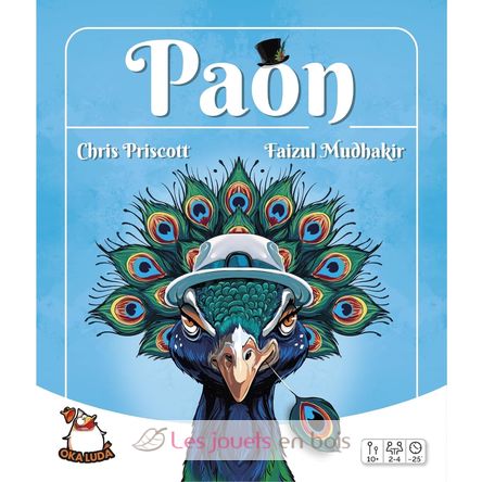 Jeu d'ambiance Paon GI-OKBPAO Gigamic 2
