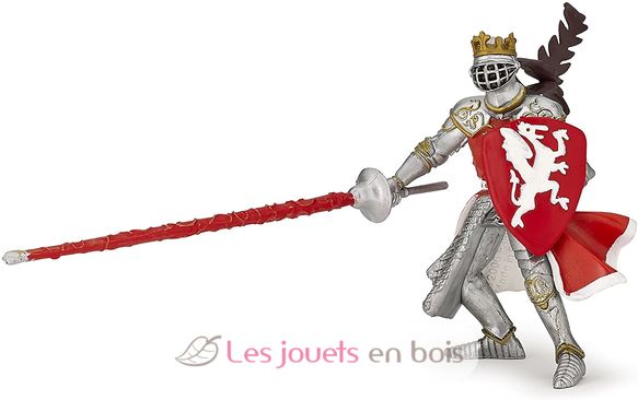 Figurine Roi au dragon rouge PA39386-2864 Papo 1