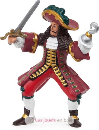 Figurine Capitaine pirate PA39420-2996 Papo 1