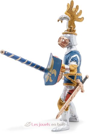 Figurine Chevalier bleu fleur de lys PA39788 Papo 3