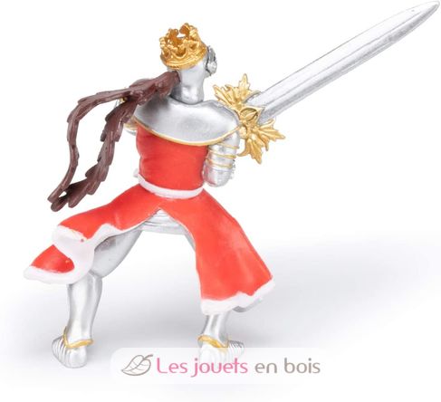 Figurine Roi au dragon à l'épée PA39797 Papo 5